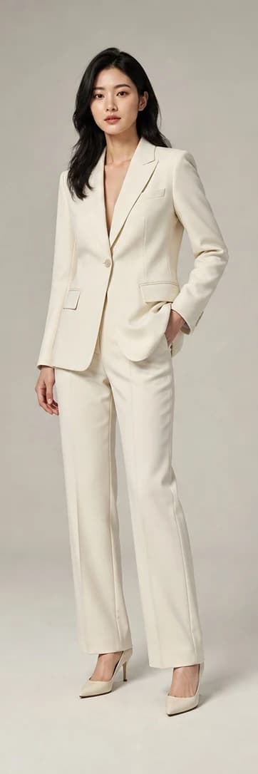 Minimal workwear poses result pose 1